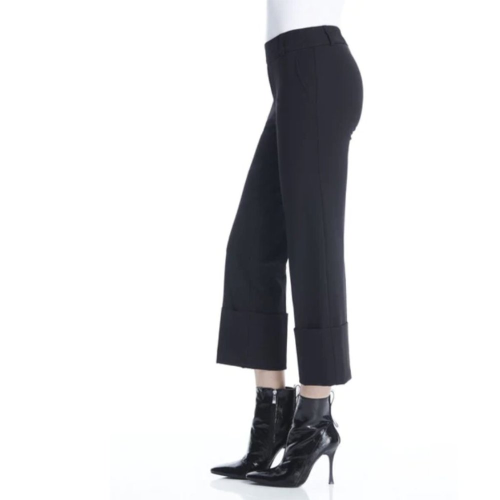 Like New I Love Tyler Madison ILTM "The Cher" Wide Leg Cropped Cuffed - Picture 3 of 10